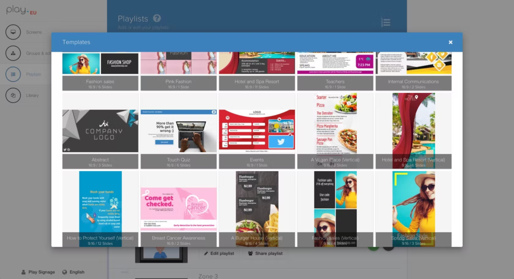 Digital Signage Software