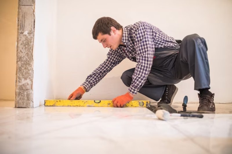 basement floor repair	
