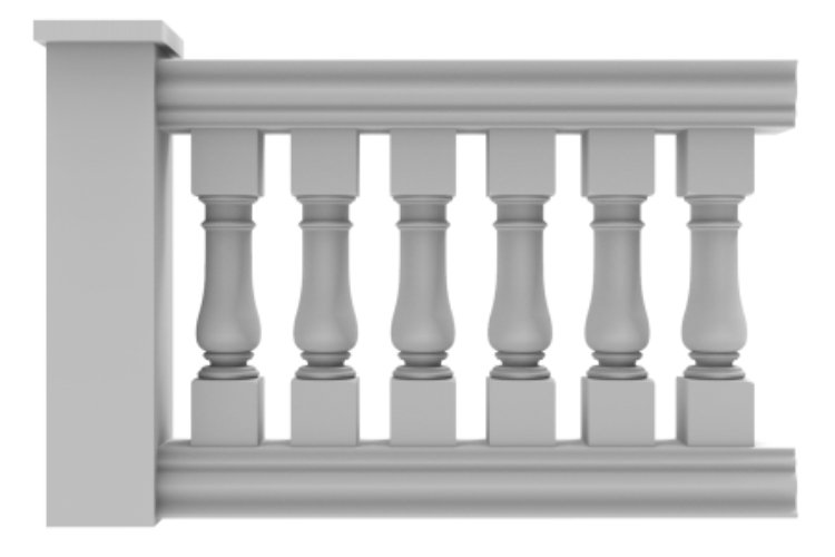 Polyurethane balusters